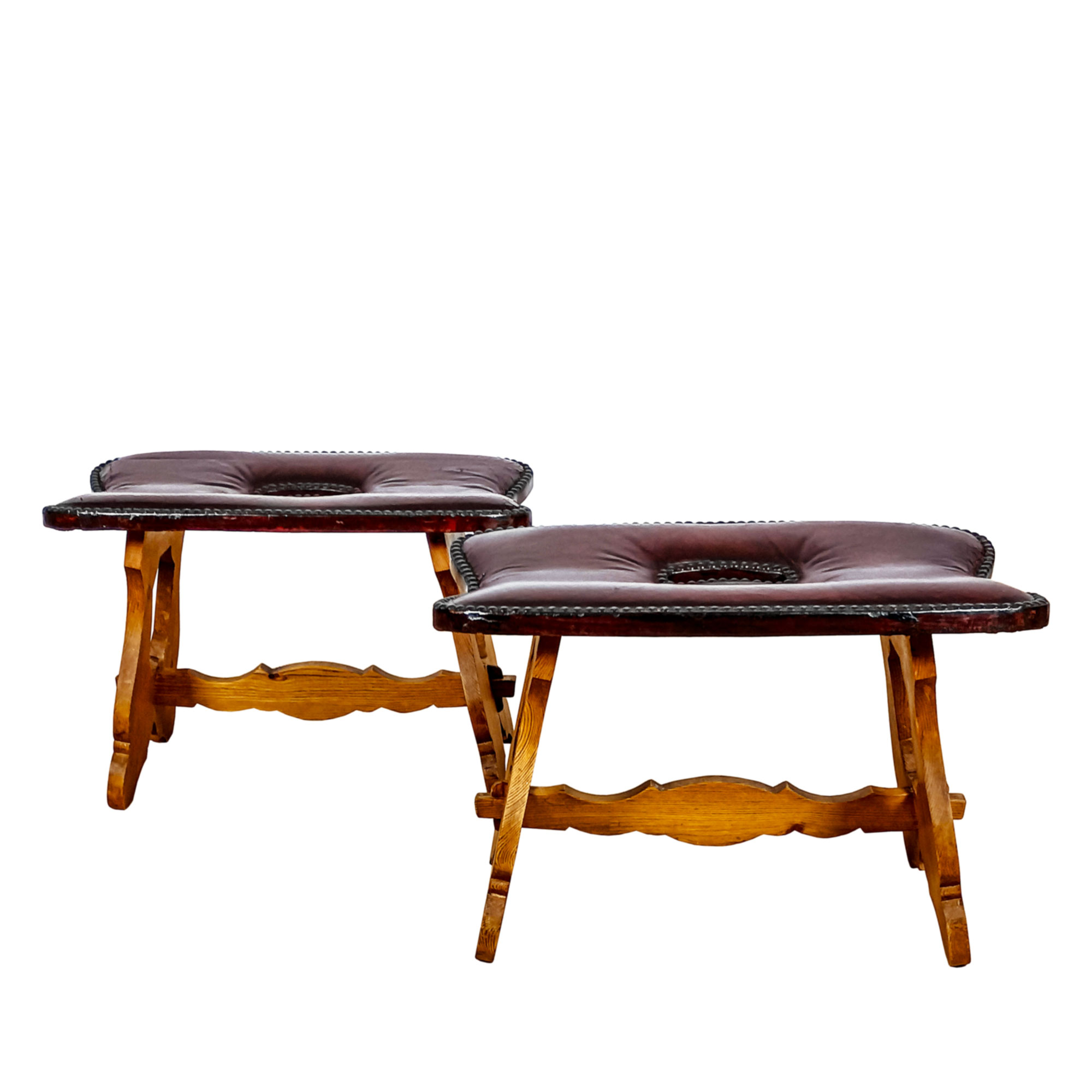 Pair of small benches - Spain 1960