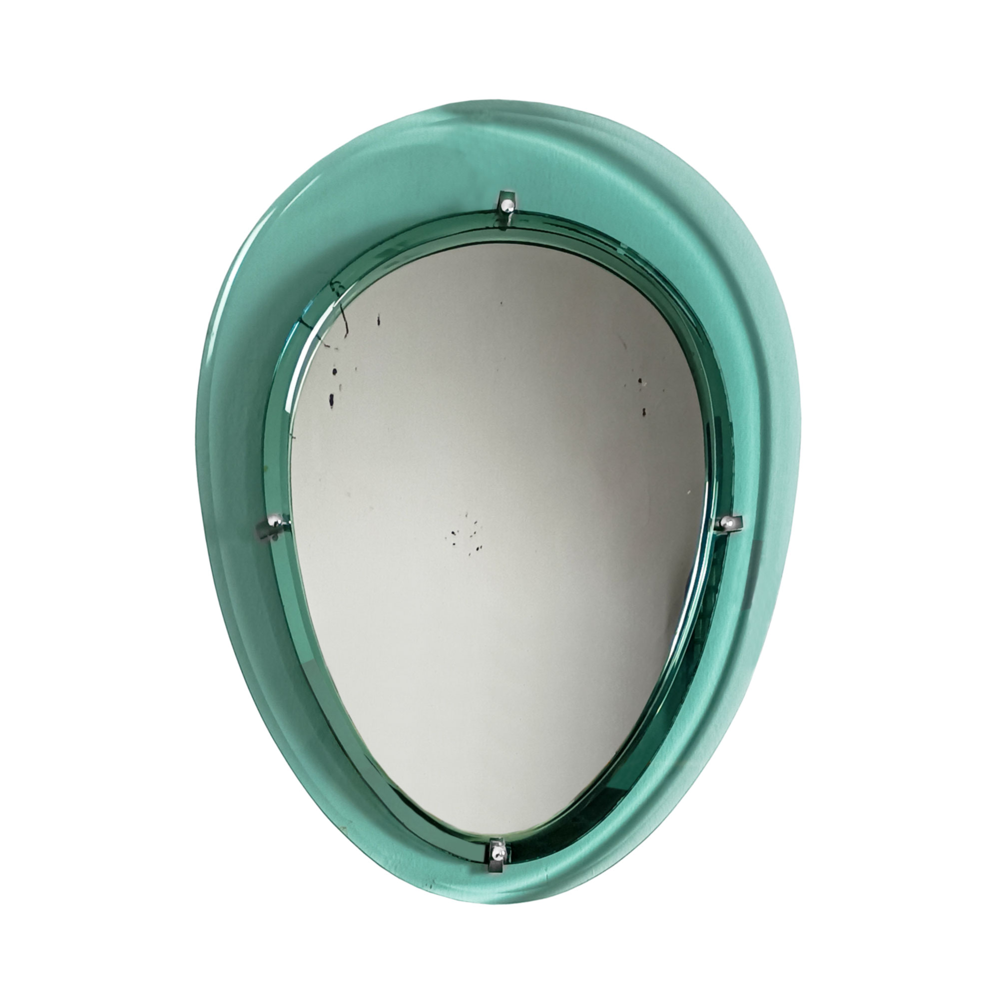 Oval mirror - Italy 1950